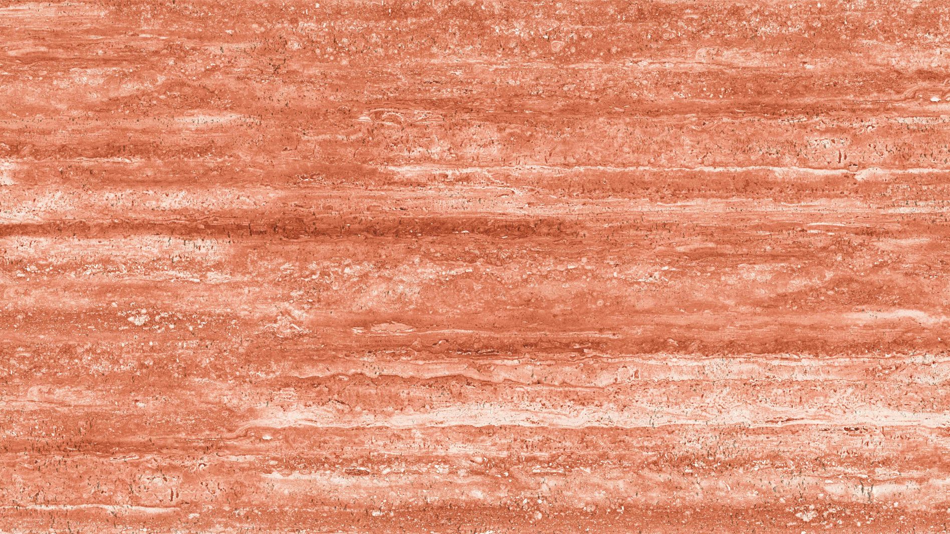 Detailed view of Angtai flexible stone in rich red vein travertine texture.